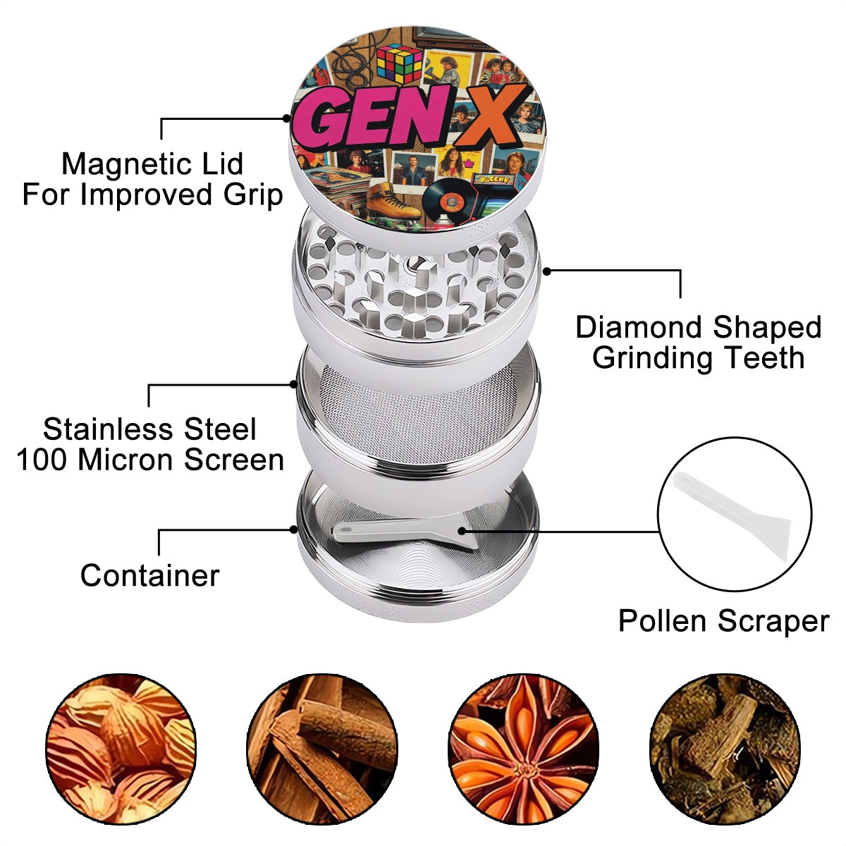 Gen X Memories Herb Grinder