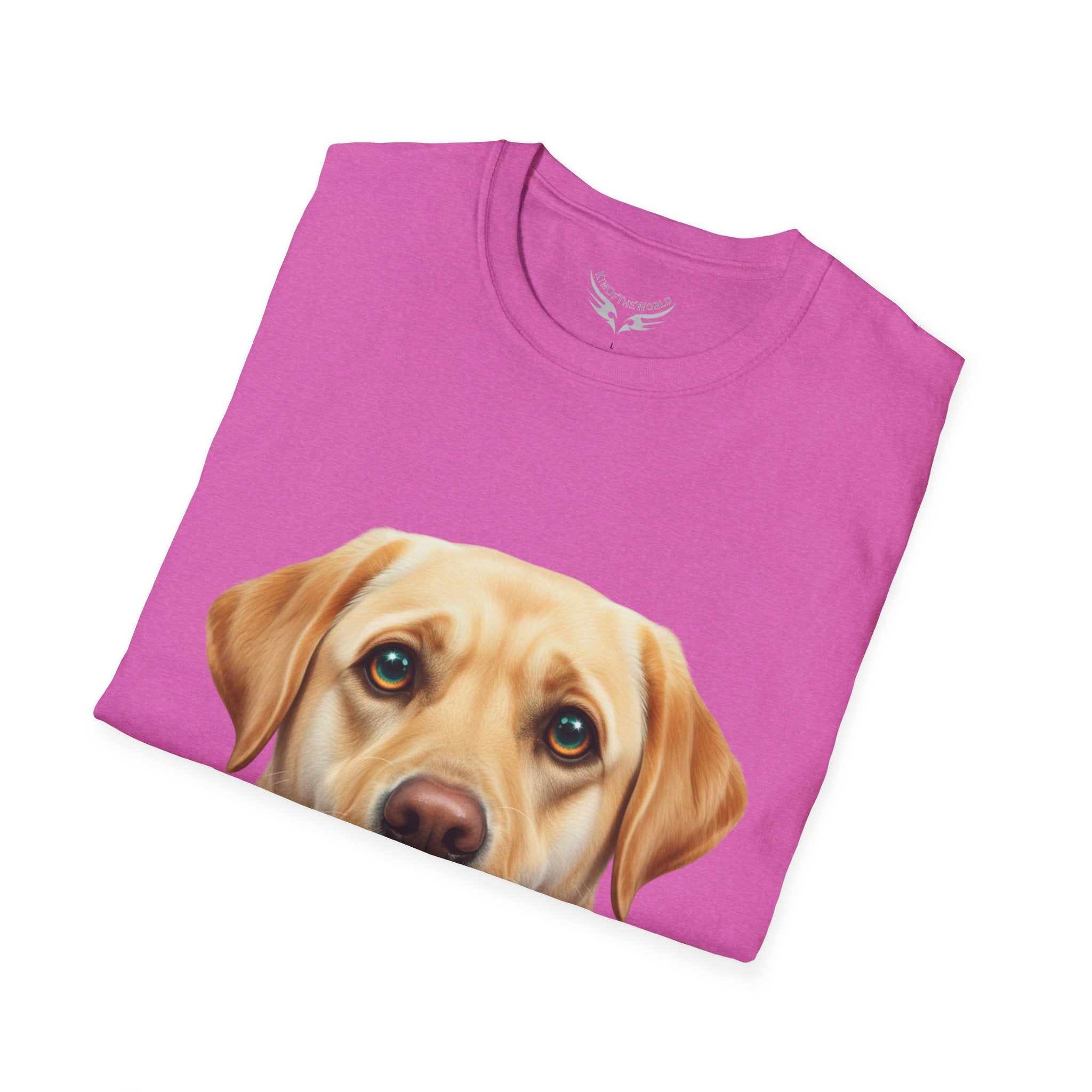Yellow Labrador Retriever Dog Lab Parent Tee  - Softstyle T-Shirt