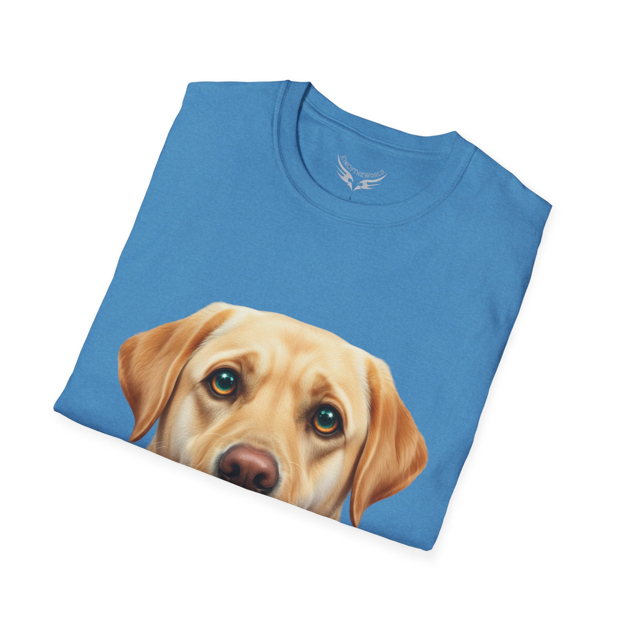 Yellow Labrador Retriever Dog Lab Parent Tee  - Softstyle T-Shirt
