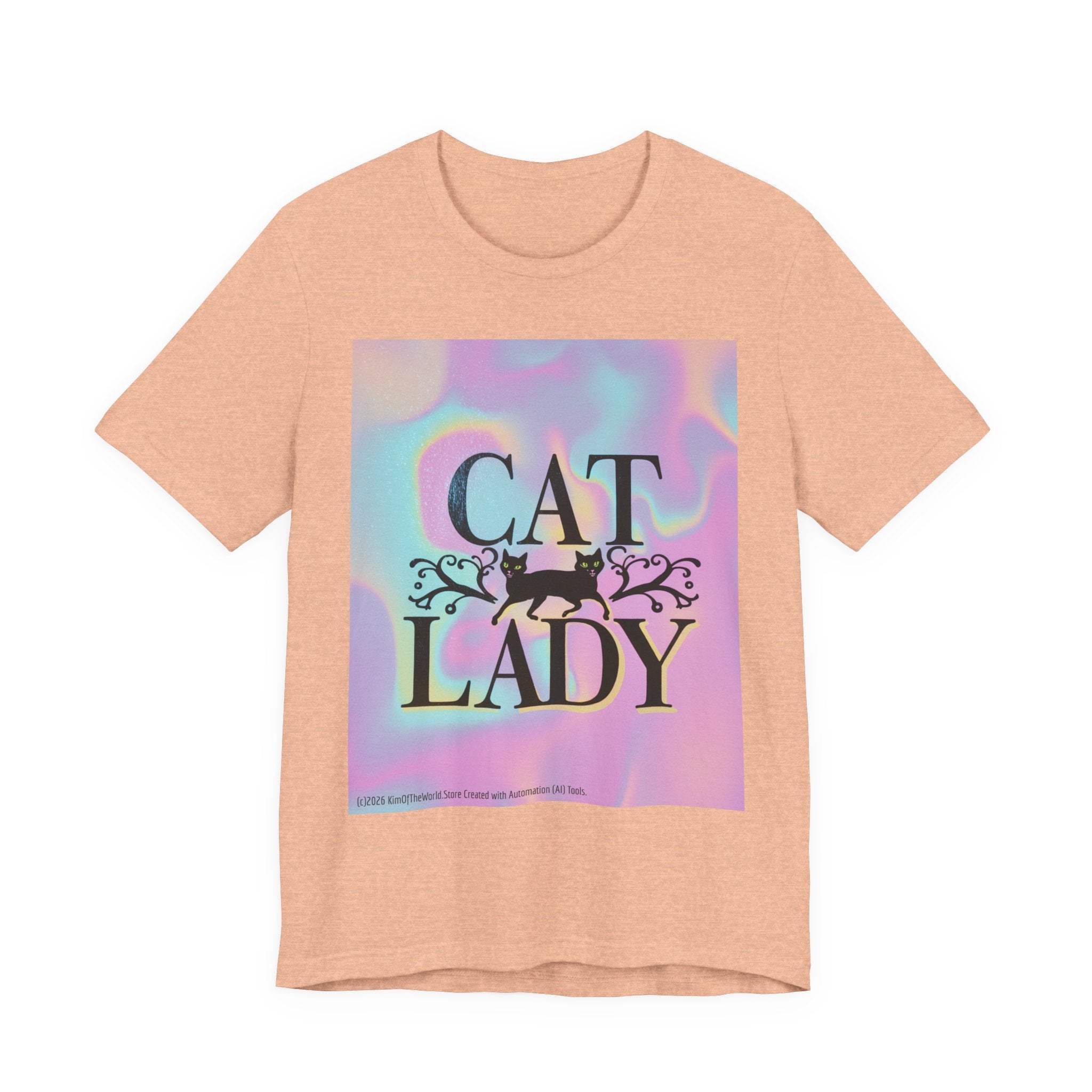 "Cat Lady" Tee —   Cute Catgirl T-Shirt