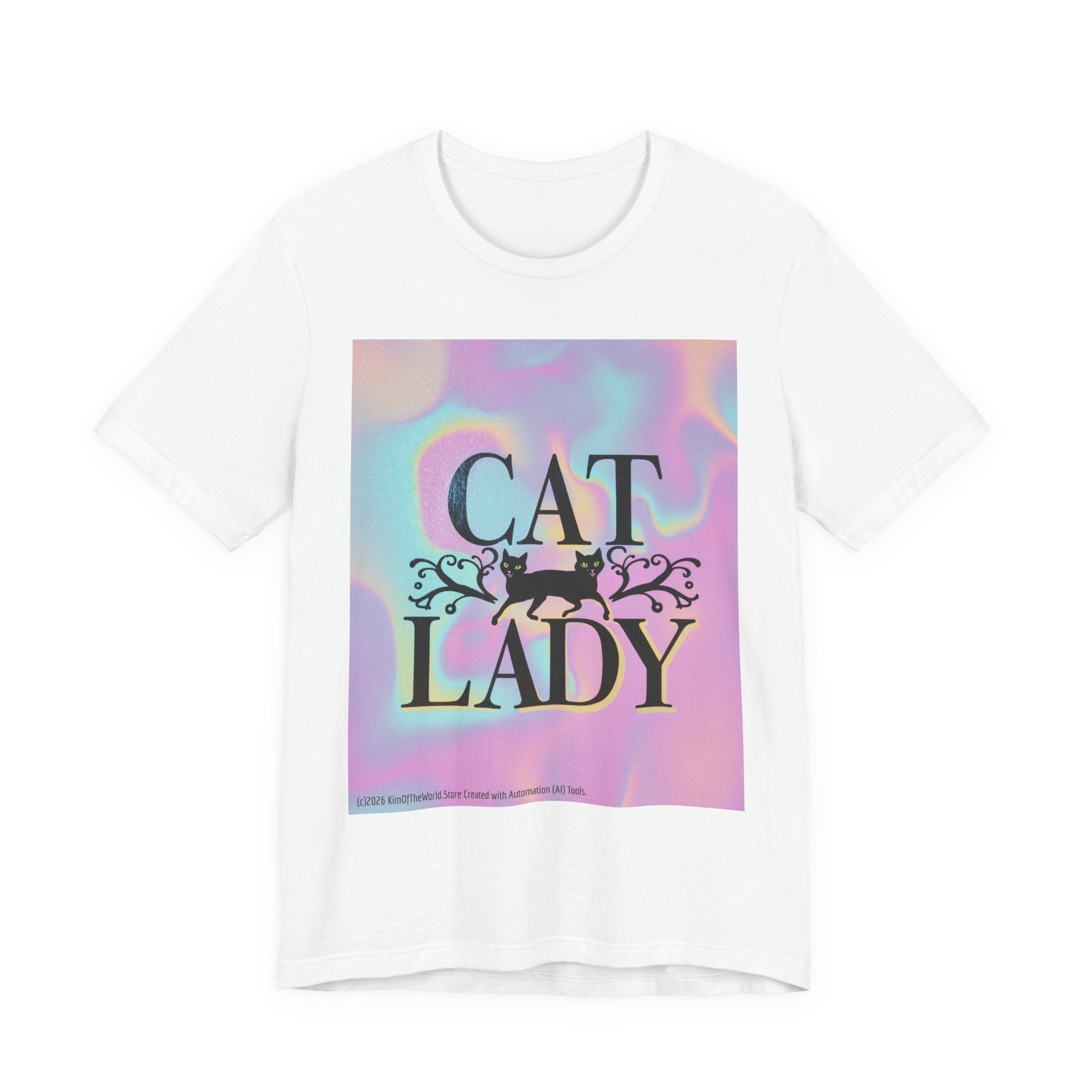 "Cat Lady" Tee —   Cute Catgirl T-Shirt