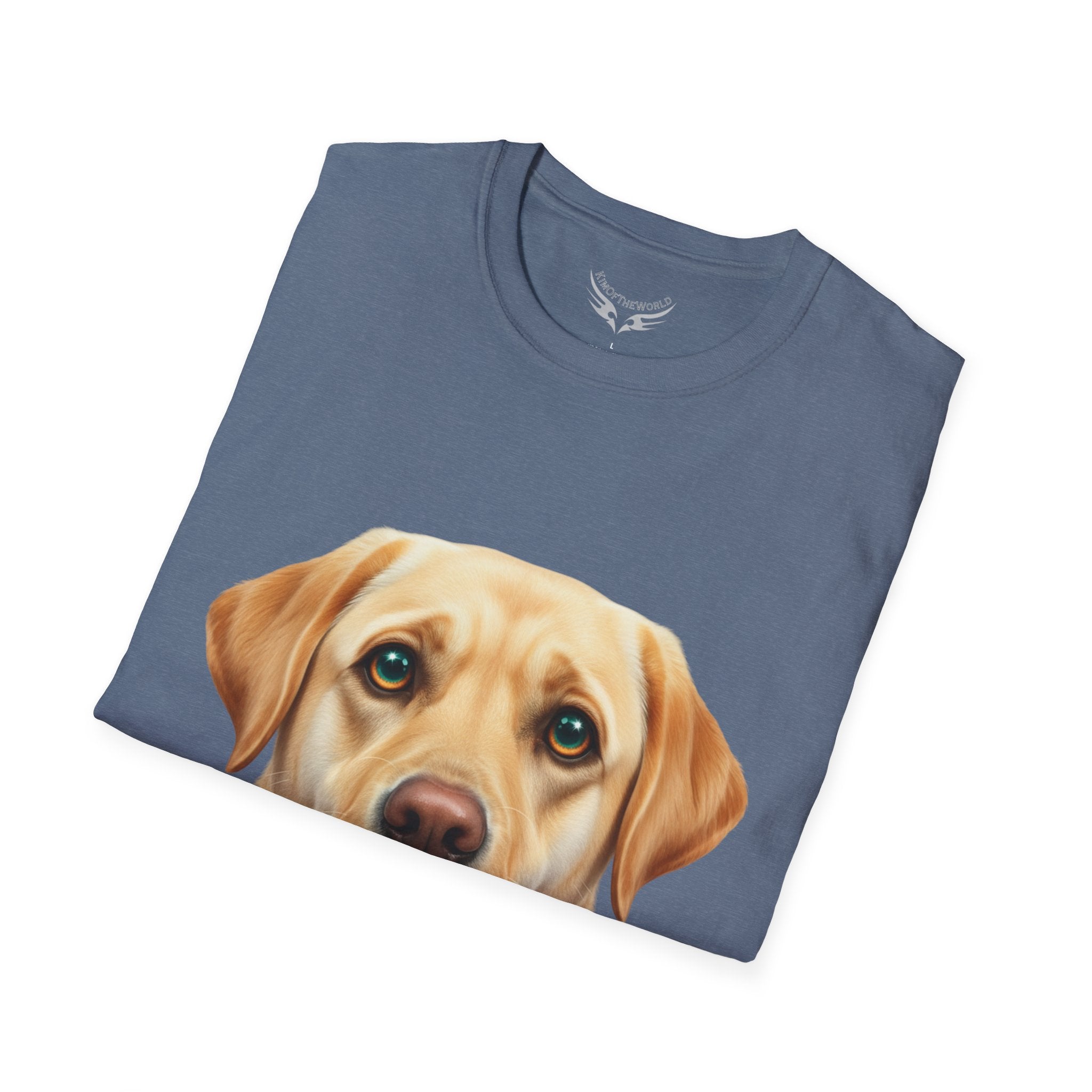 Yellow Labrador Retriever Dog Lab Parent Tee  - Softstyle T-Shirt