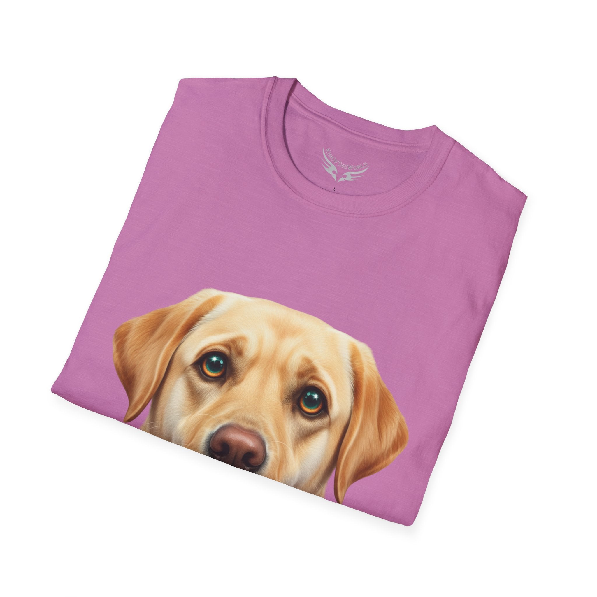 Yellow Labrador Retriever Dog Lab Parent Tee  - Softstyle T-Shirt