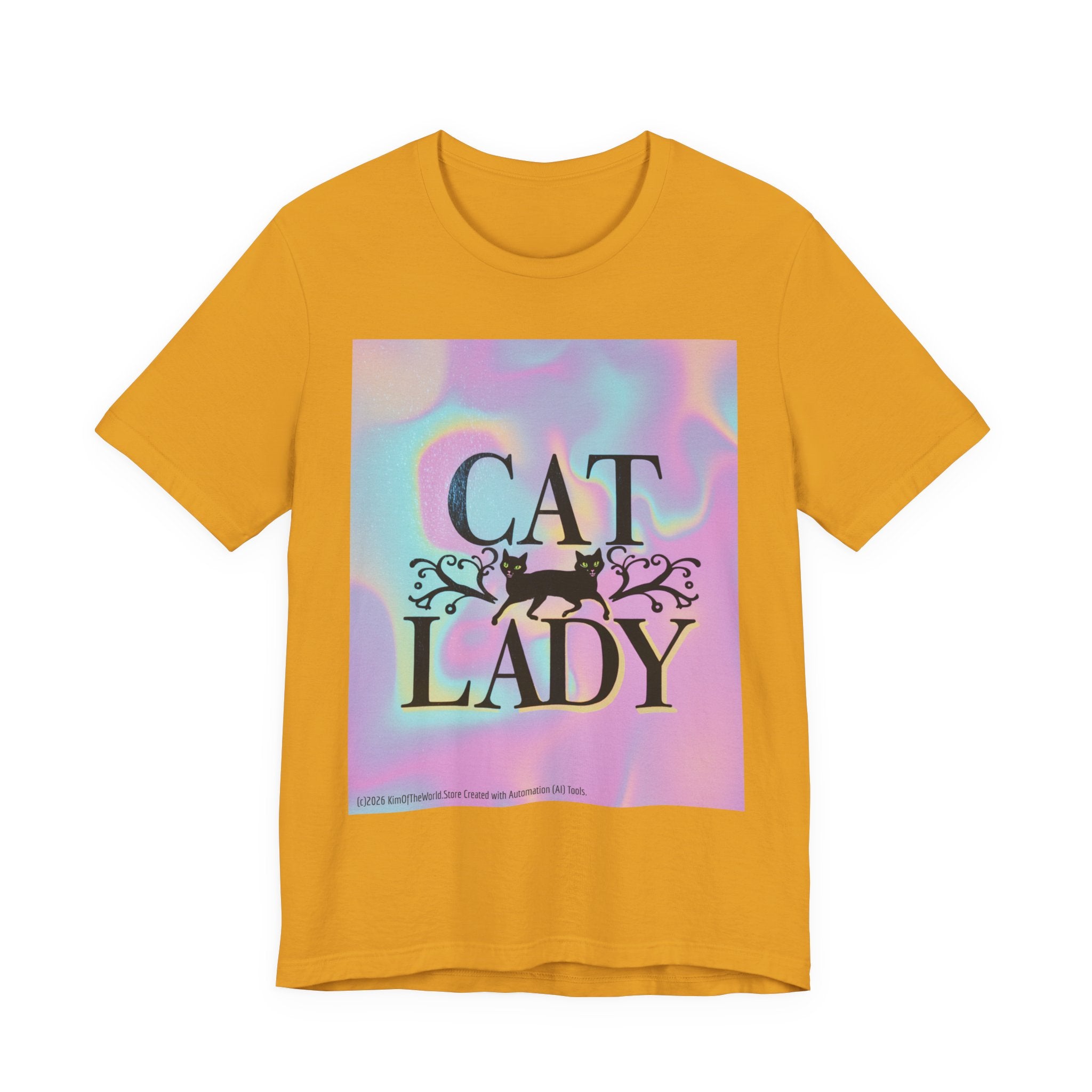 "Cat Lady" Tee —   Cute Catgirl T-Shirt