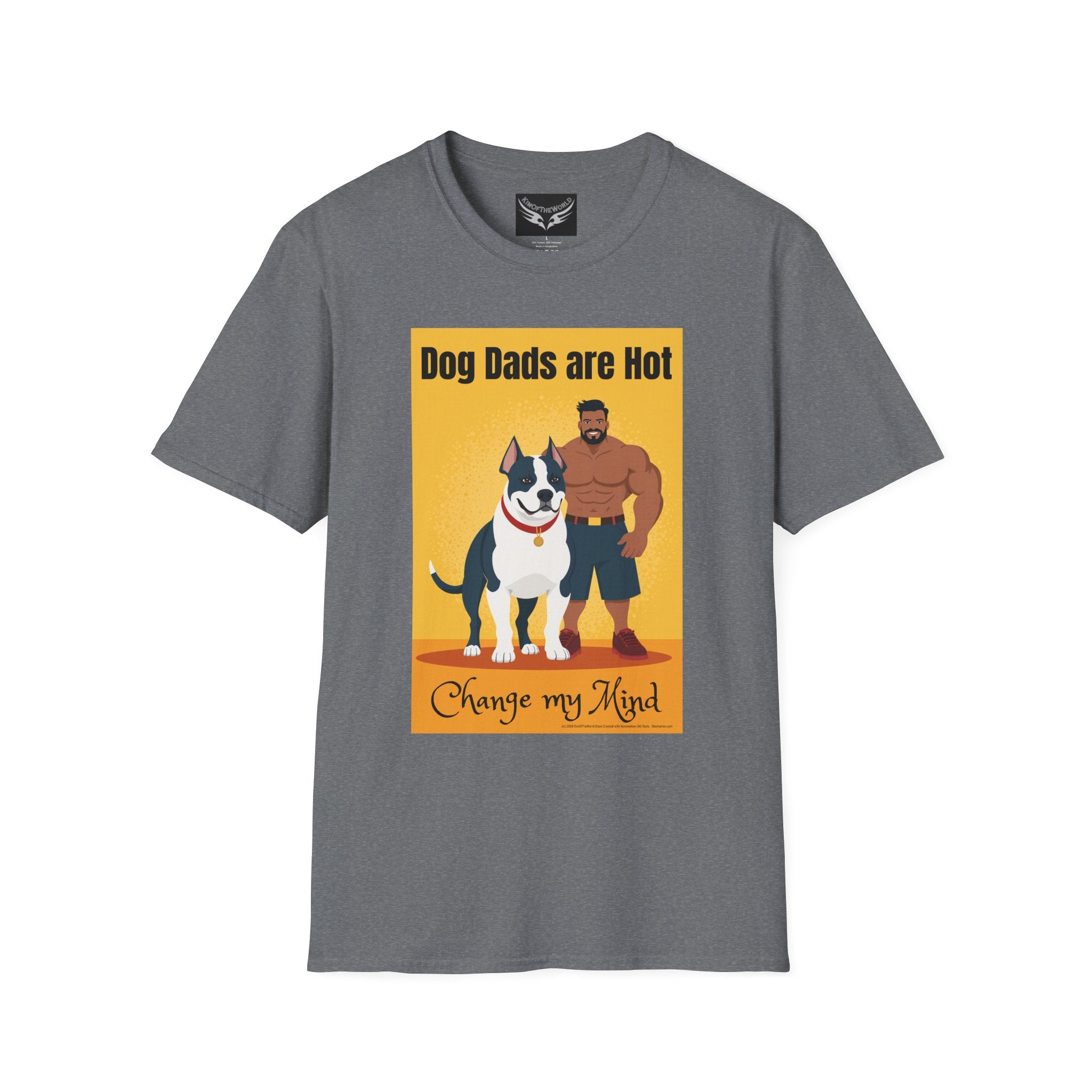 Dog Dads Are Hot T-Shirt — Funny Pet Lover Tee for Dog Owners