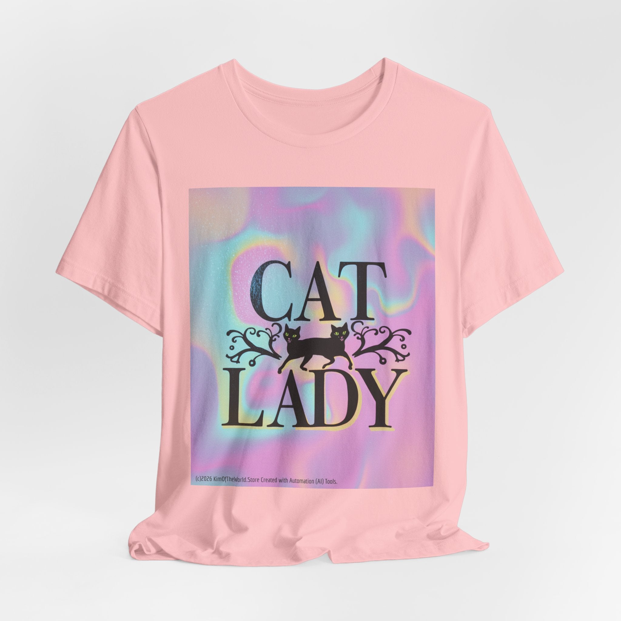 "Cat Lady" Tee —   Cute Catgirl T-Shirt