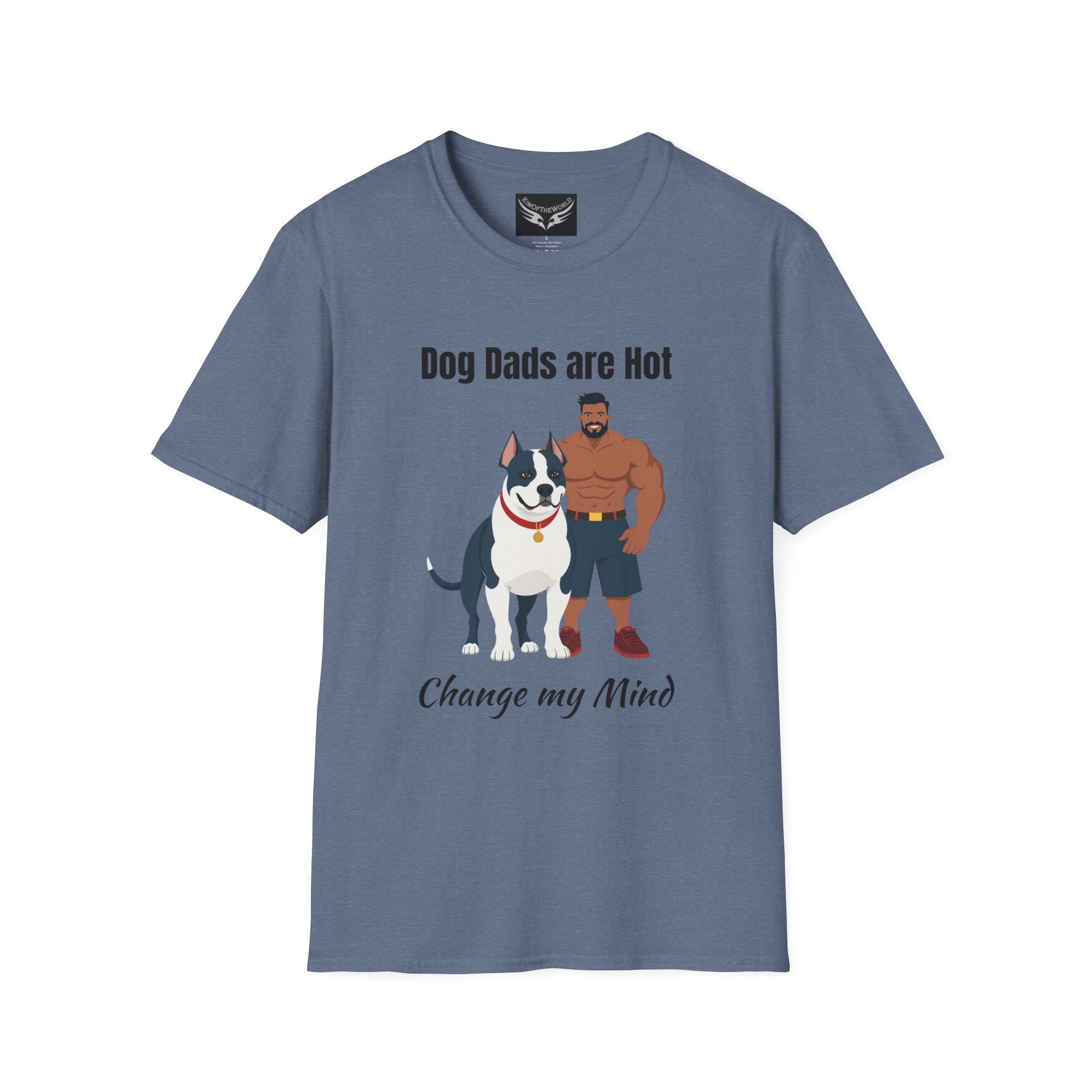 Dog Dads Are Hot T-Shirt — Funny Pet Lover Tee for Dog Owners