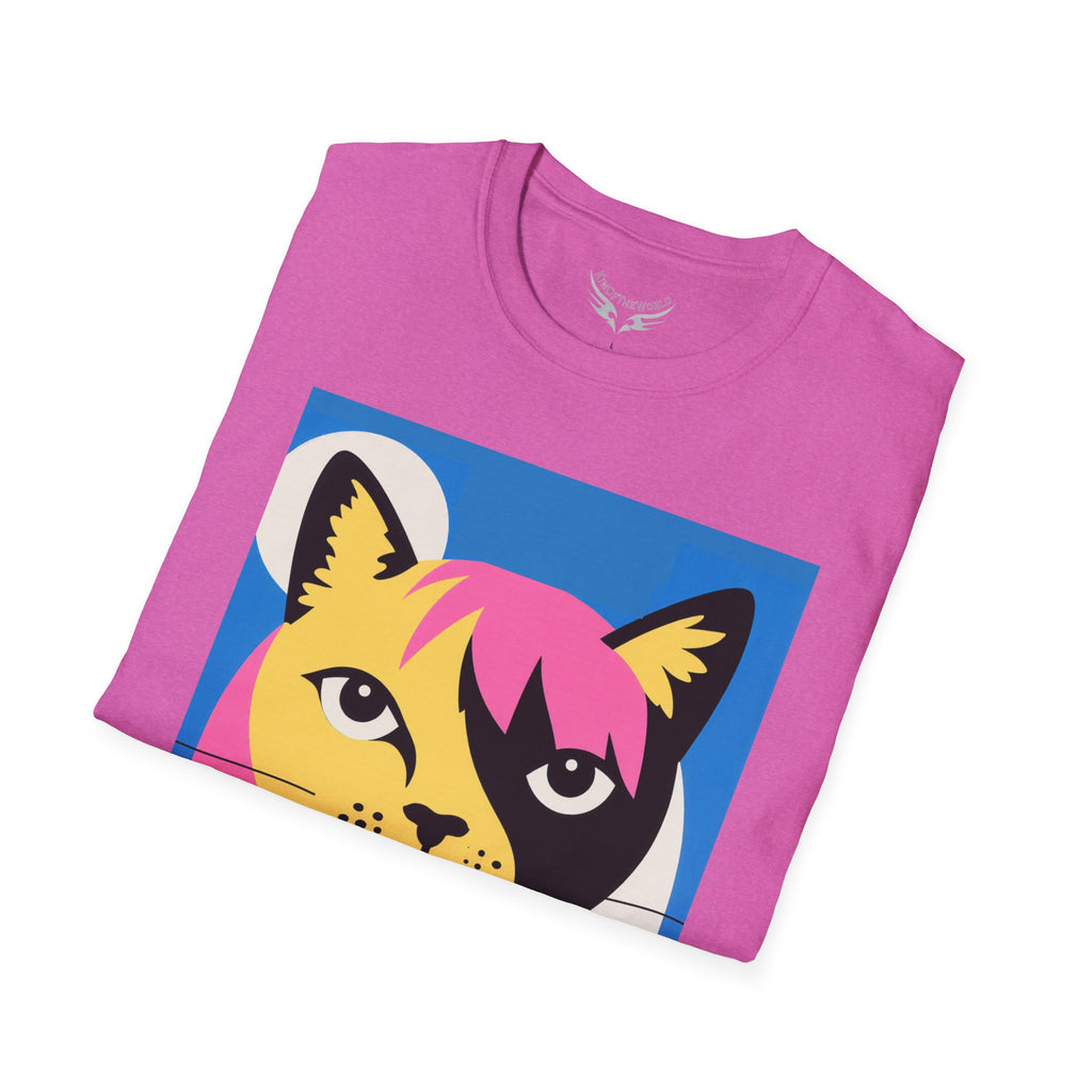 Cat Ladies Are Hot - Change the Narrative" Cat Lady Kitty Parent Tee  - Softstyle T-Shirt