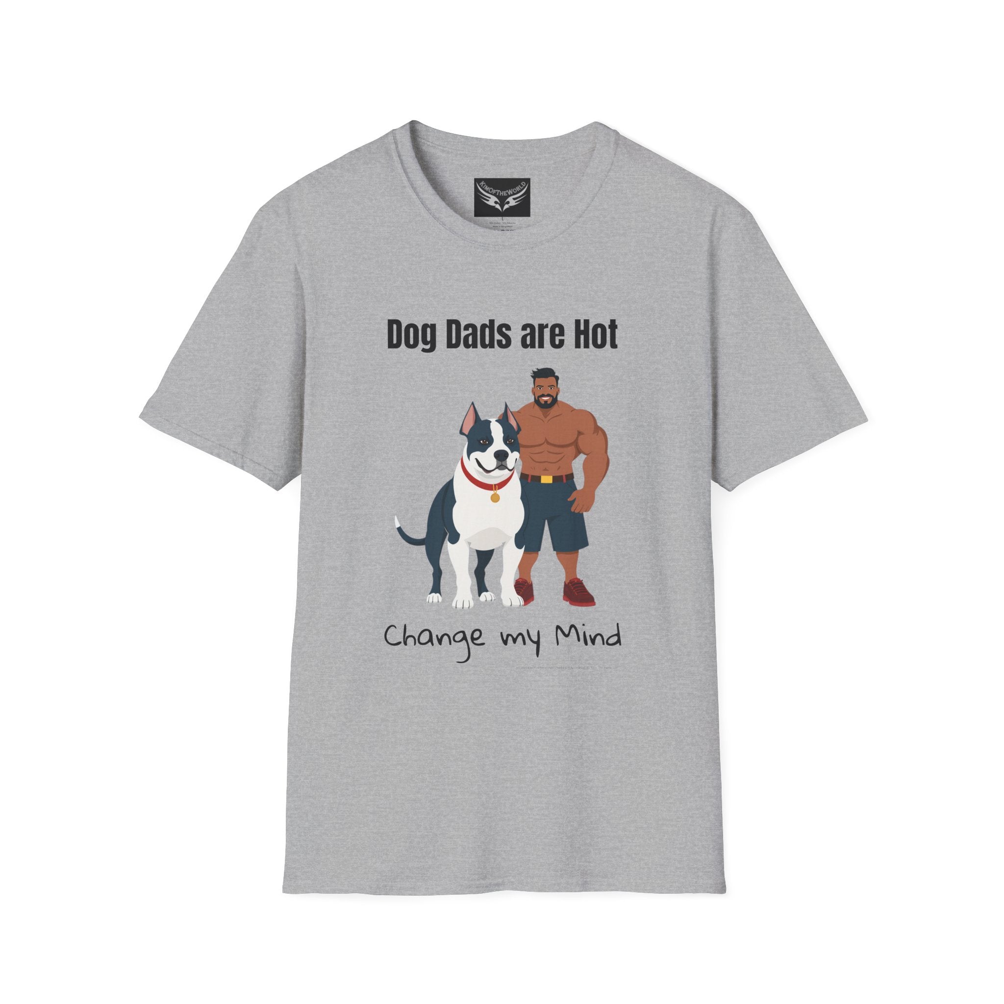 Dog Dads Are Hot T-Shirt — Funny Pet Lover Tee for Dog Owners