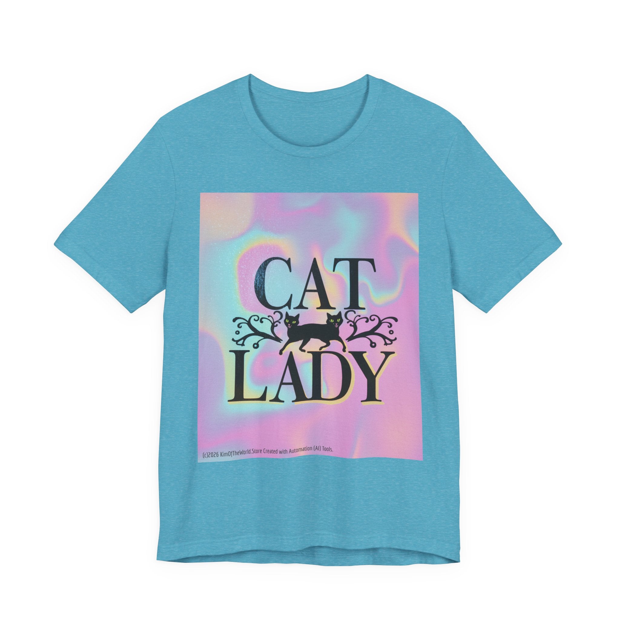 "Cat Lady" Tee —   Cute Catgirl T-Shirt