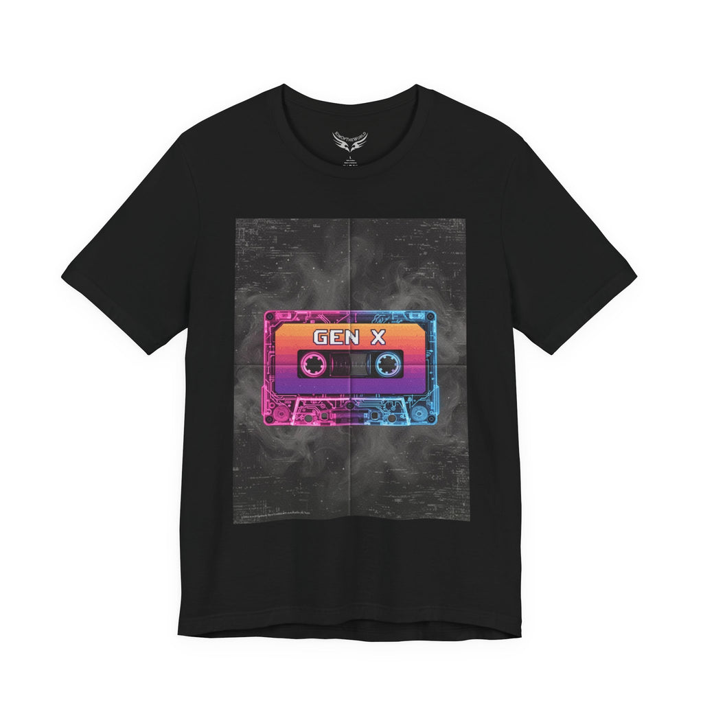 Retro Cassette Tape Gen X Tee —   T-Shirt