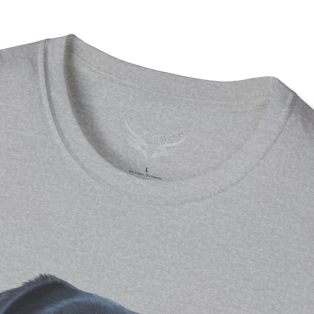 Black Labrador Retriever Dog Lab Parent Tee  - Softstyle T-Shirt