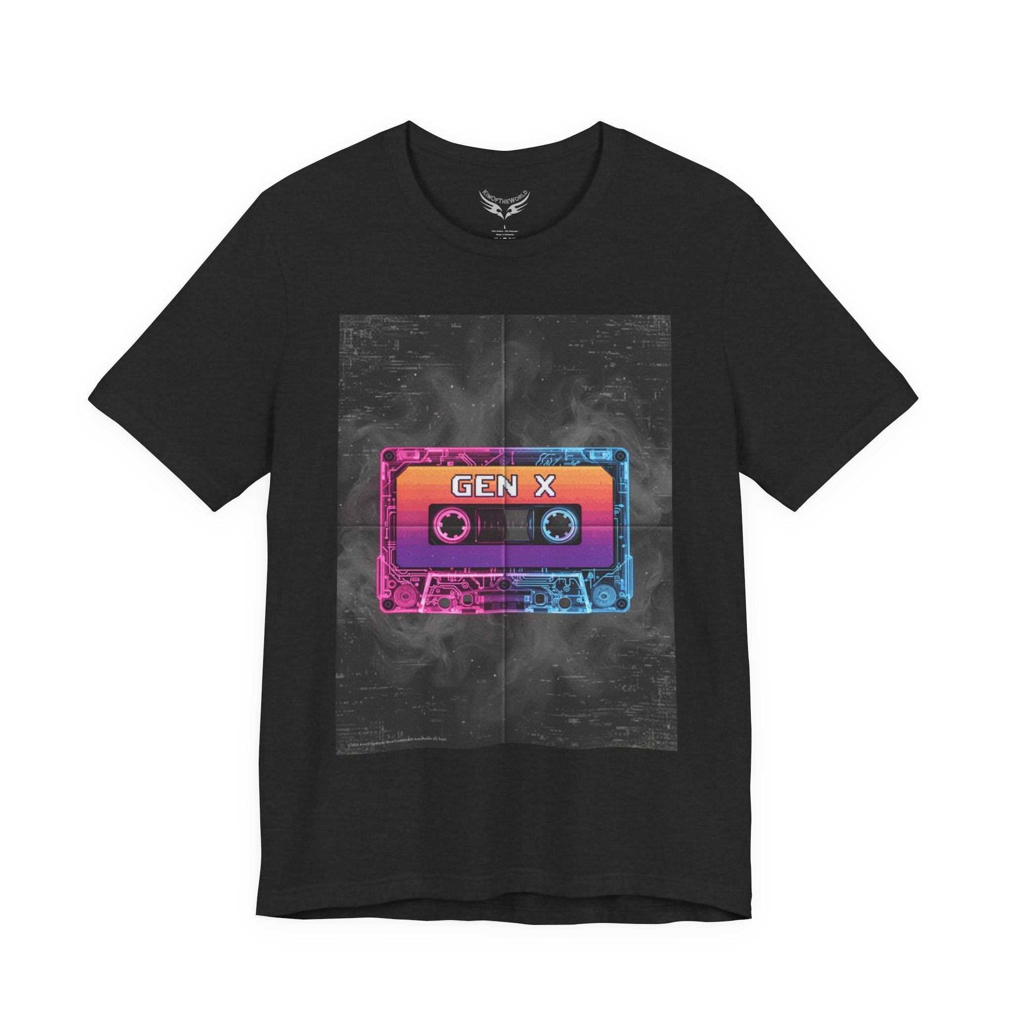 Retro Cassette Tape Gen X Tee —   T-Shirt