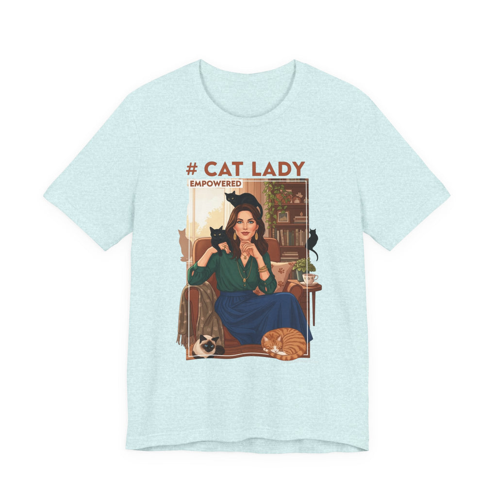"Cat Lady - #Empowered" Tee —   Cute Catgirl T-Shirt
