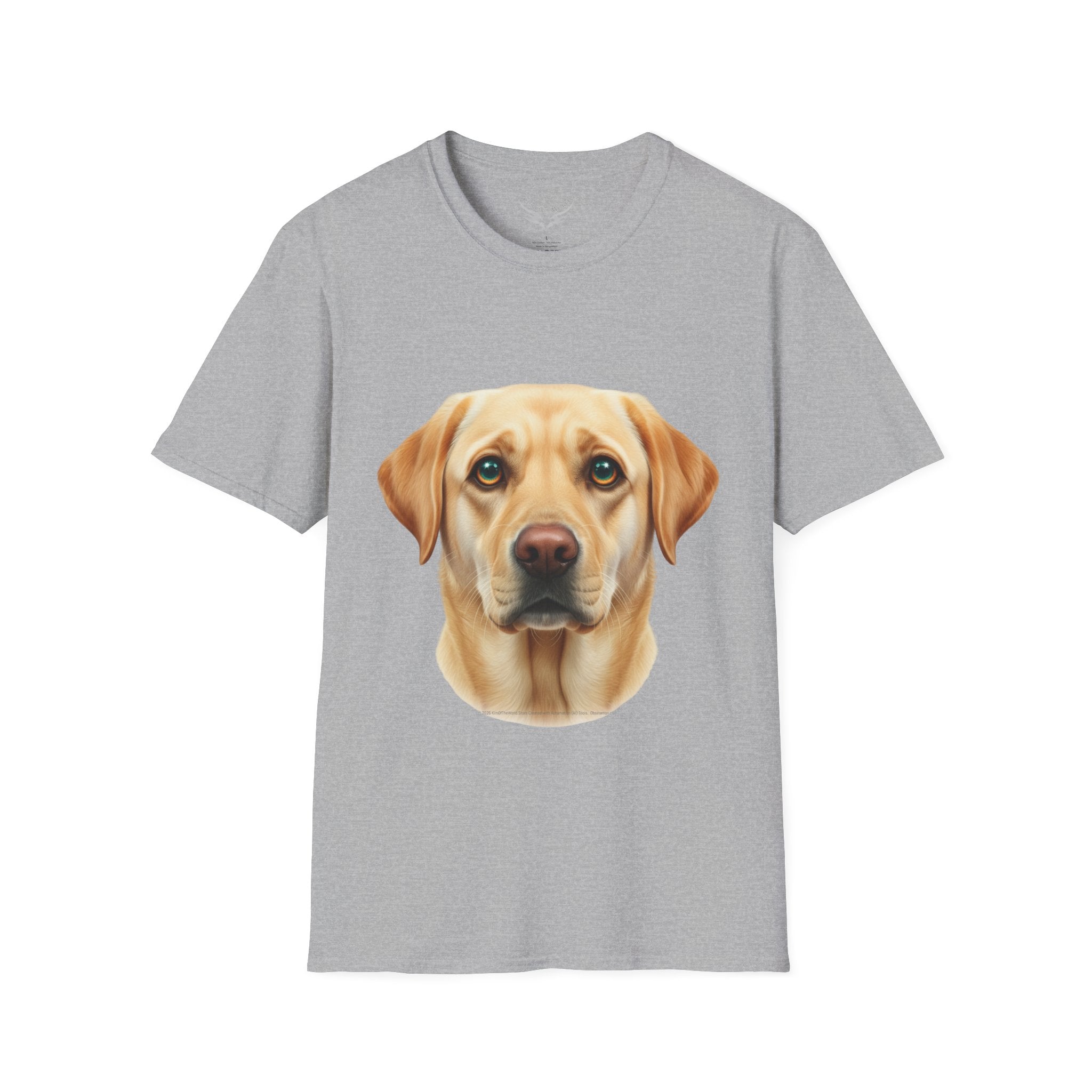Yellow Labrador Retriever Dog Lab Parent Tee  - Softstyle T-Shirt