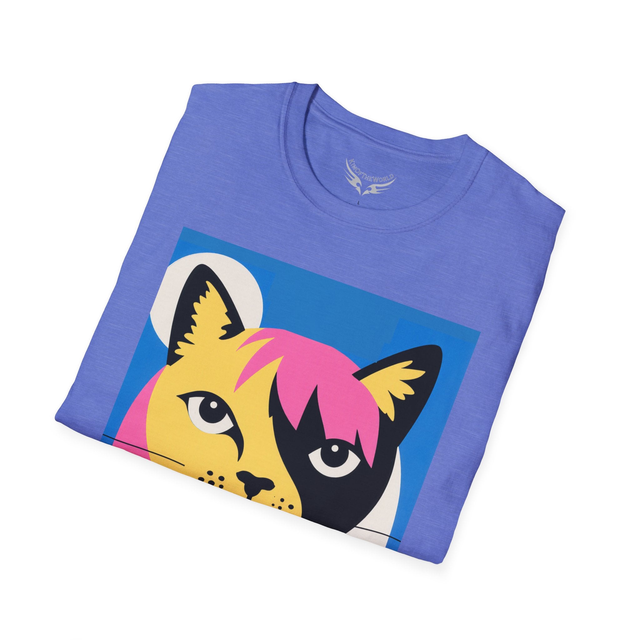 Cat Ladies Are Hot - Change the Narrative" Cat Lady Kitty Parent Tee  - Softstyle T-Shirt