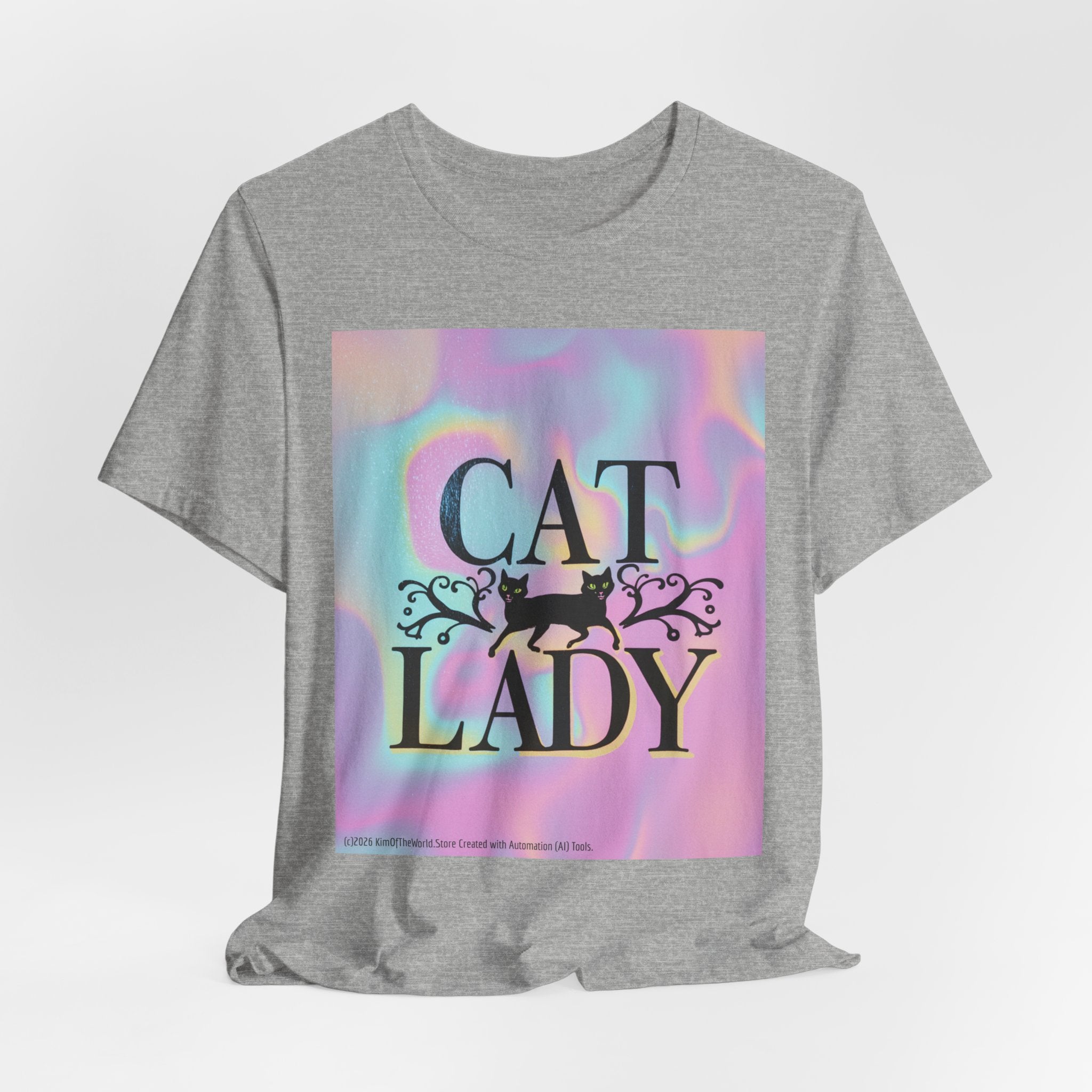 "Cat Lady" Tee —   Cute Catgirl T-Shirt