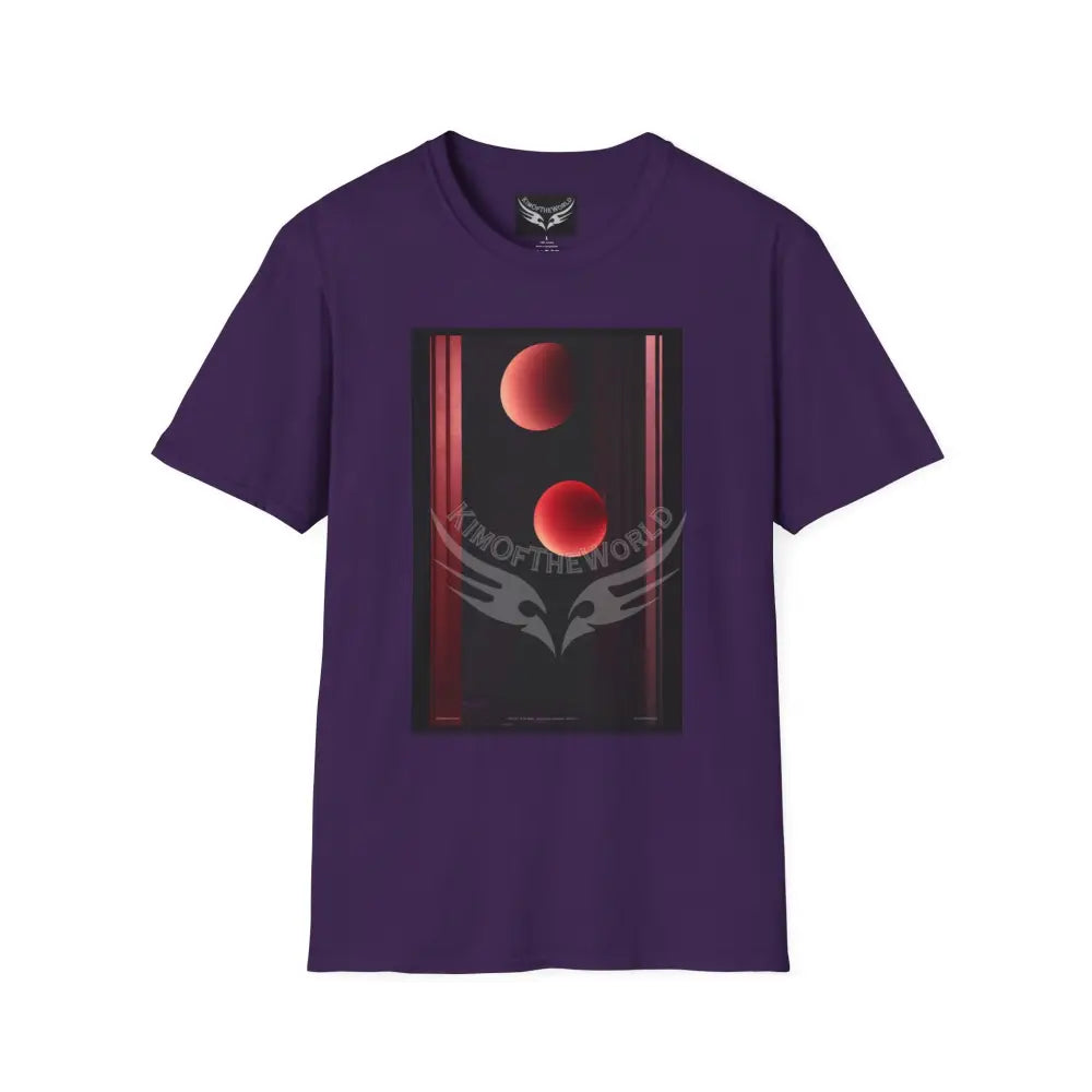2 Suns - Softstyle T-Shirt Purple / S T-Shirt