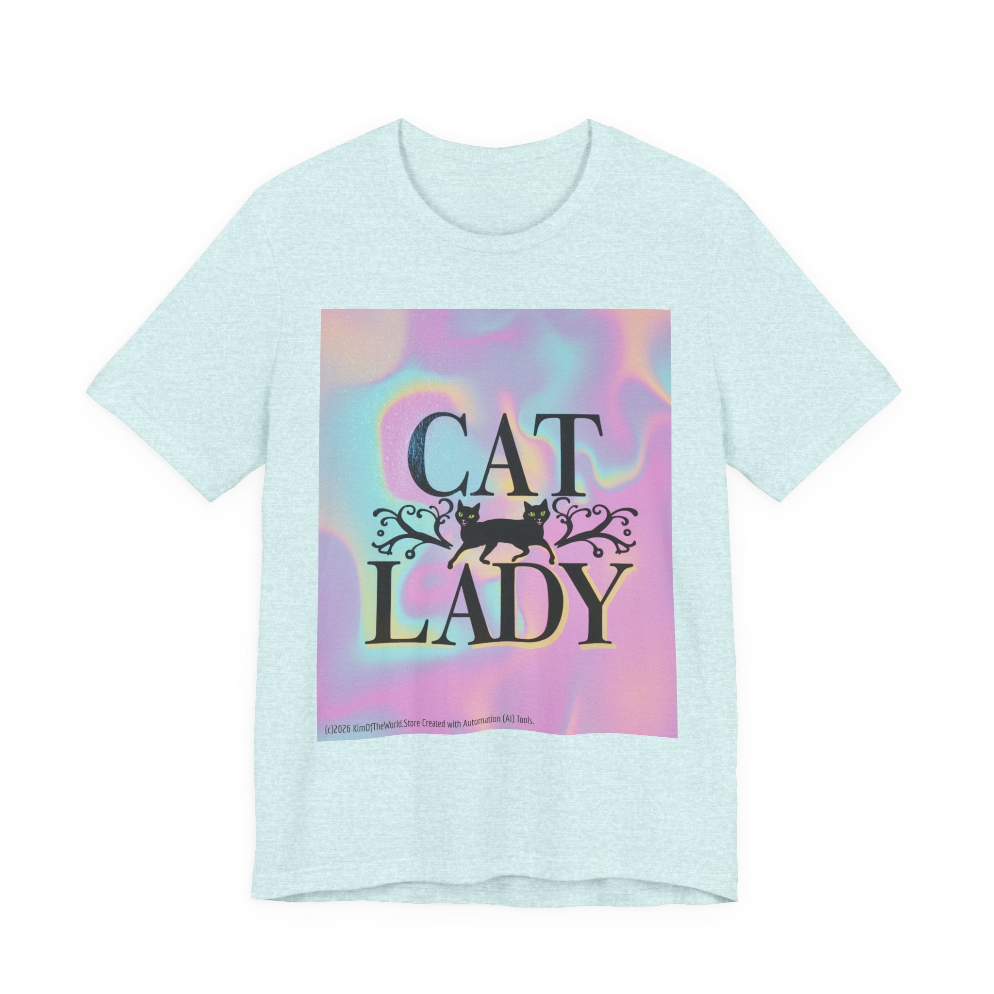 "Cat Lady" Tee —   Cute Catgirl T-Shirt