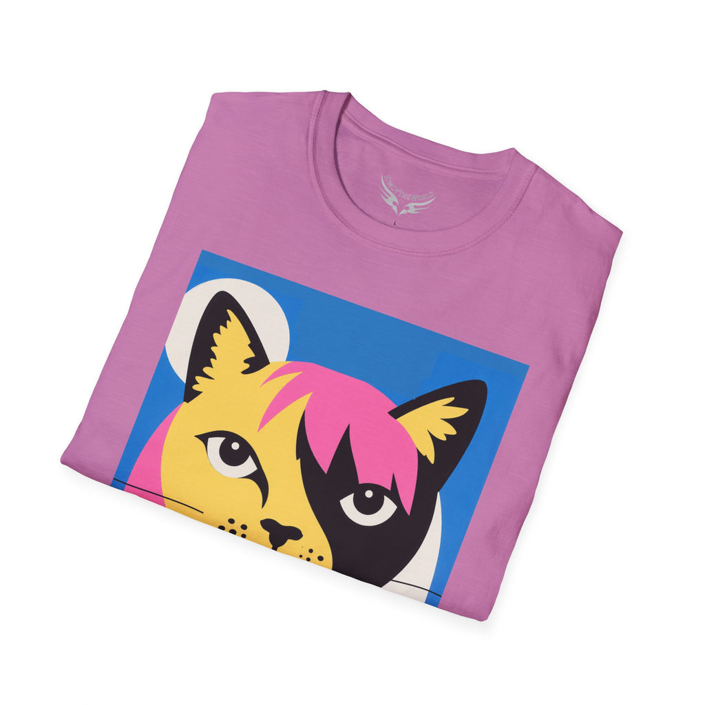 Cat Ladies Are Hot - Change the Narrative" Cat Lady Kitty Parent Tee  - Softstyle T-Shirt