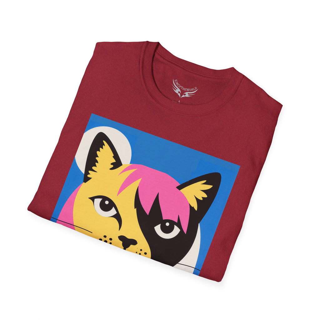 Cat Ladies Are Hot - Change the Narrative" Cat Lady Kitty Parent Tee  - Softstyle T-Shirt