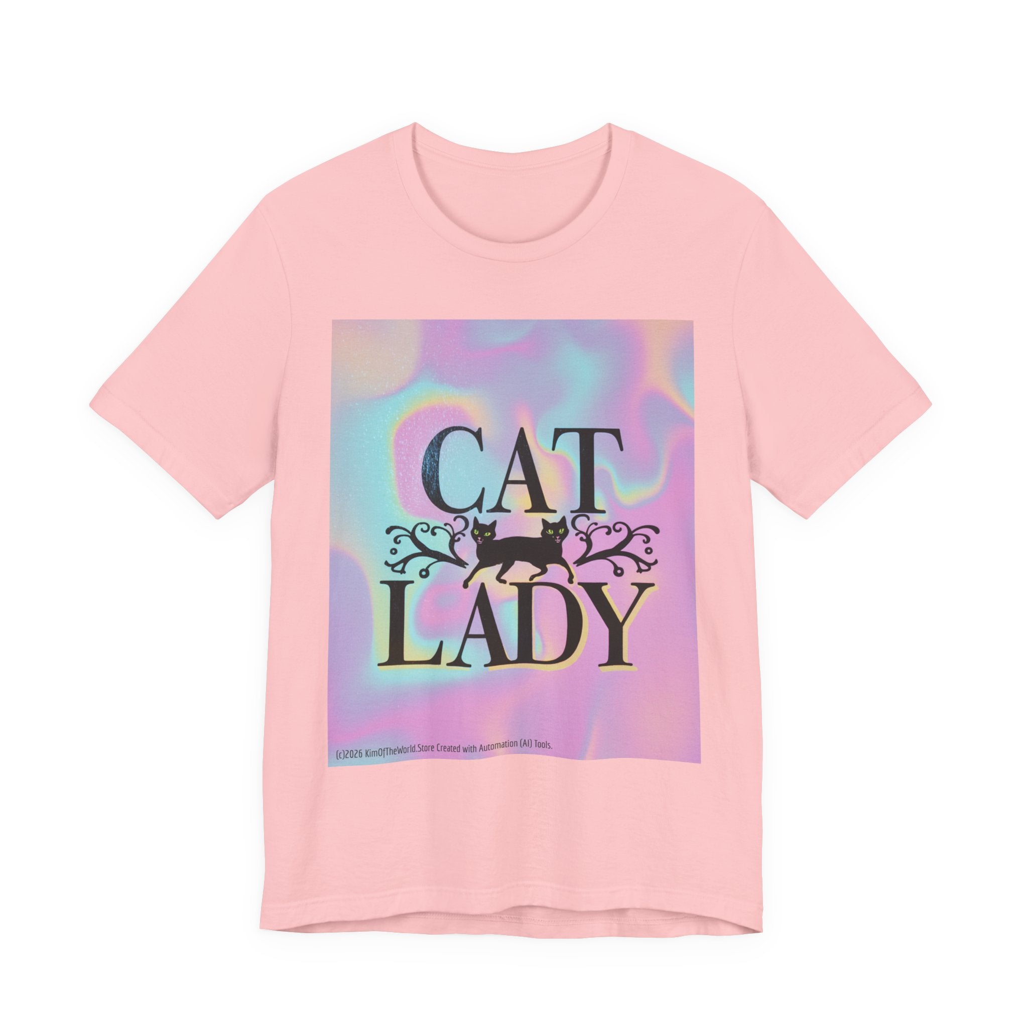 "Cat Lady" Tee —   Cute Catgirl T-Shirt