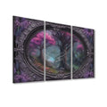 3 Panels Sound Absorbing Wall Art - Gothic Olde Tree 24’’x48’’x3 pcs Acoustic Panels