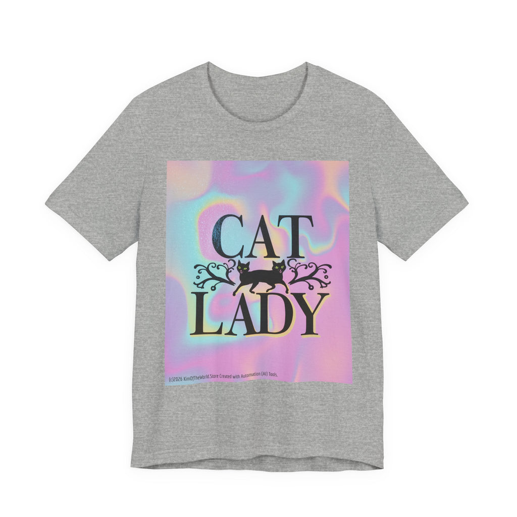 "Cat Lady" Tee —   Cute Catgirl T-Shirt