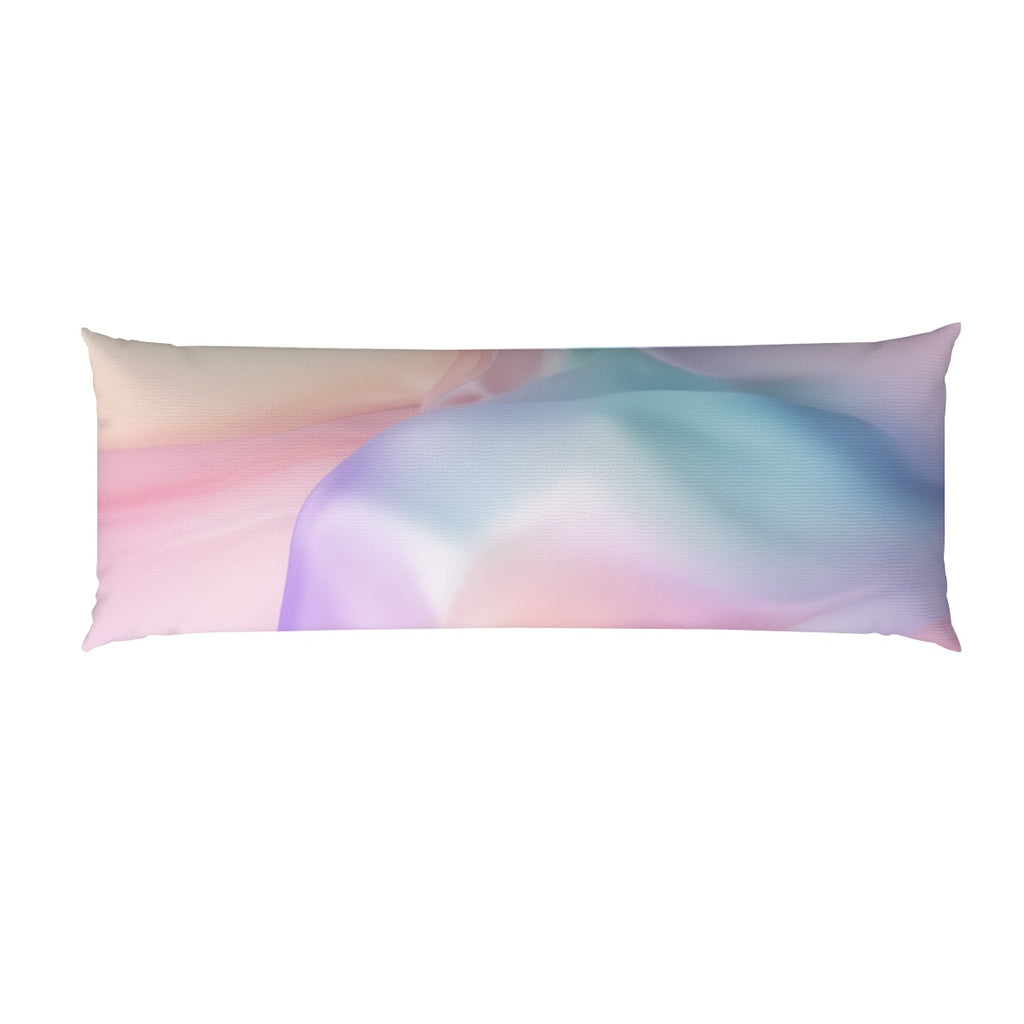 Body Pillow Cover 20"x60" - Pastel Satin