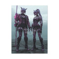 3D Anime Girls in Stilettos Matte Stretched Canvas 30’’ x 40’’ (Vertical) / 1.25’’ Canvas