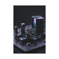 3D Black Iridescent Block Canvas Print — Dimensional Wall Art 24’’ x 36’’ (Vertical) / 1.25’’ Canvas