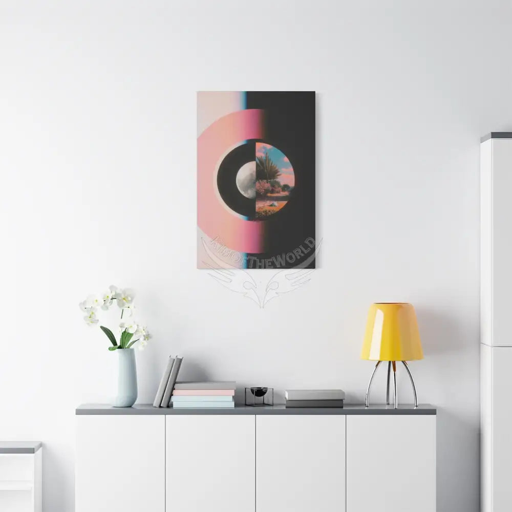 3D Block Multiverse Canvas Print — Dimensional Wall Art Canvas
