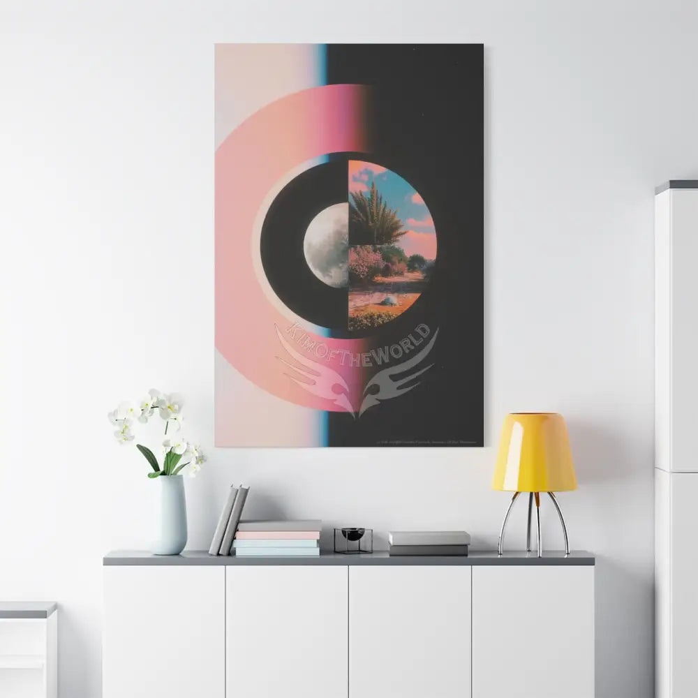 3D Block Multiverse Canvas Print — Dimensional Wall Art Canvas