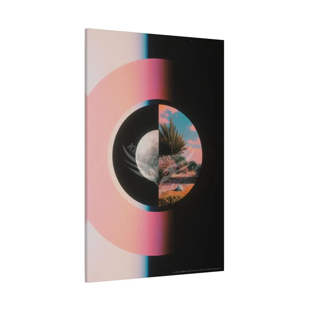 3D Block Multiverse Canvas Print — Dimensional Wall Art Canvas