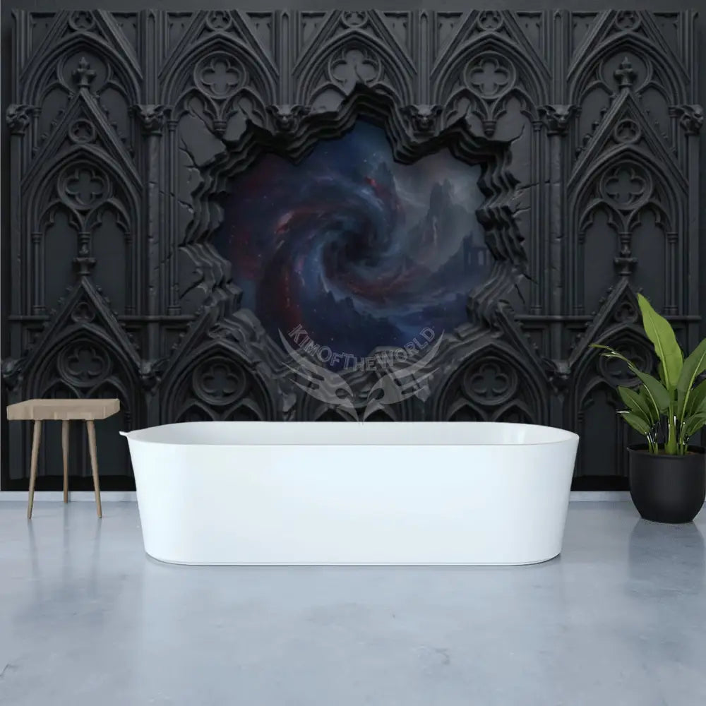 3D Dark Gothic Cosmic Unpasted Mural Wallpaper 144’’x100’’ 144’’x100’’ Wall Coverings