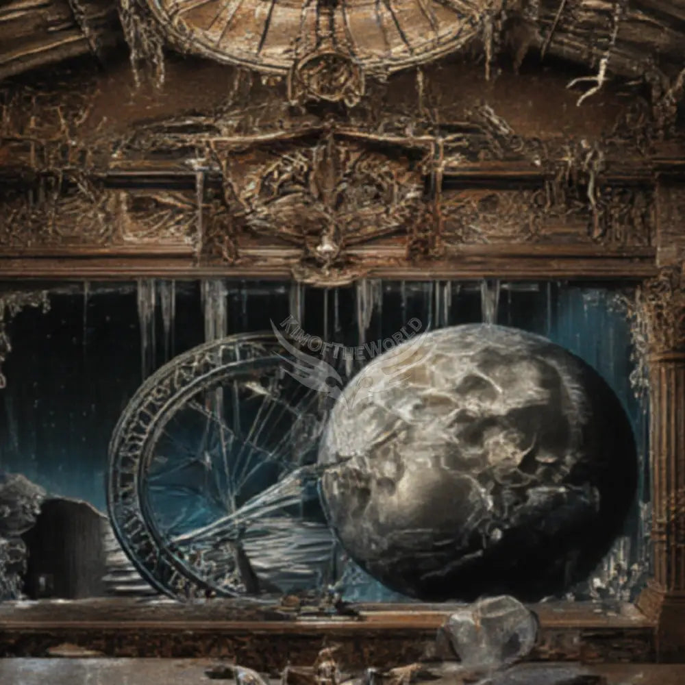 3D Dark Gothic Unpasted Mural Wallpaper 144’’x100’’ 144’’x100’’ Wall Coverings