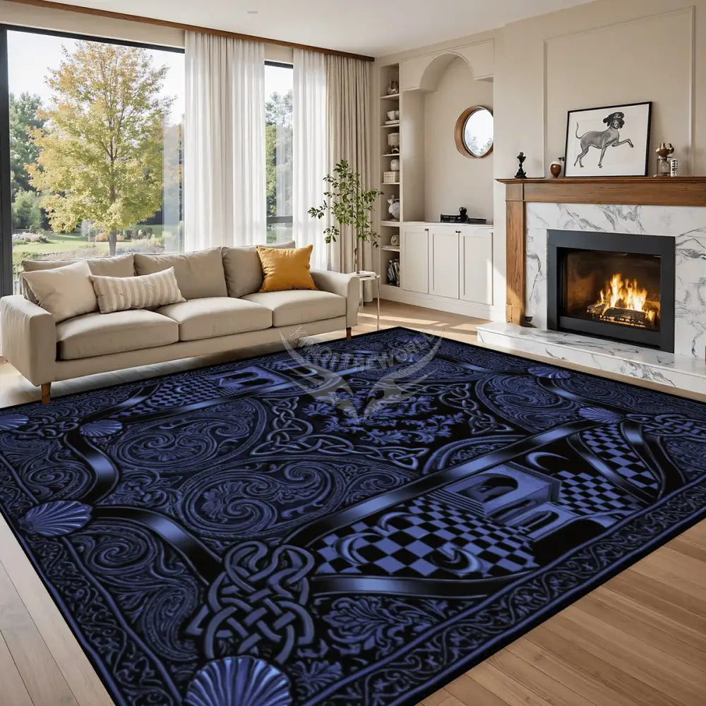 3D Deep Blue Wonderland Large Area Rug Floor Carpet 10x8 - 120’’x96’’ - Rugs & Mats