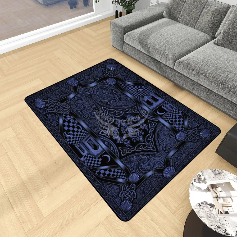 3D Deep Royal Blue Wonderland Small Area Rug Floor Carpet 8x5.3 - 96’’x64’’ - Rugs & Mats