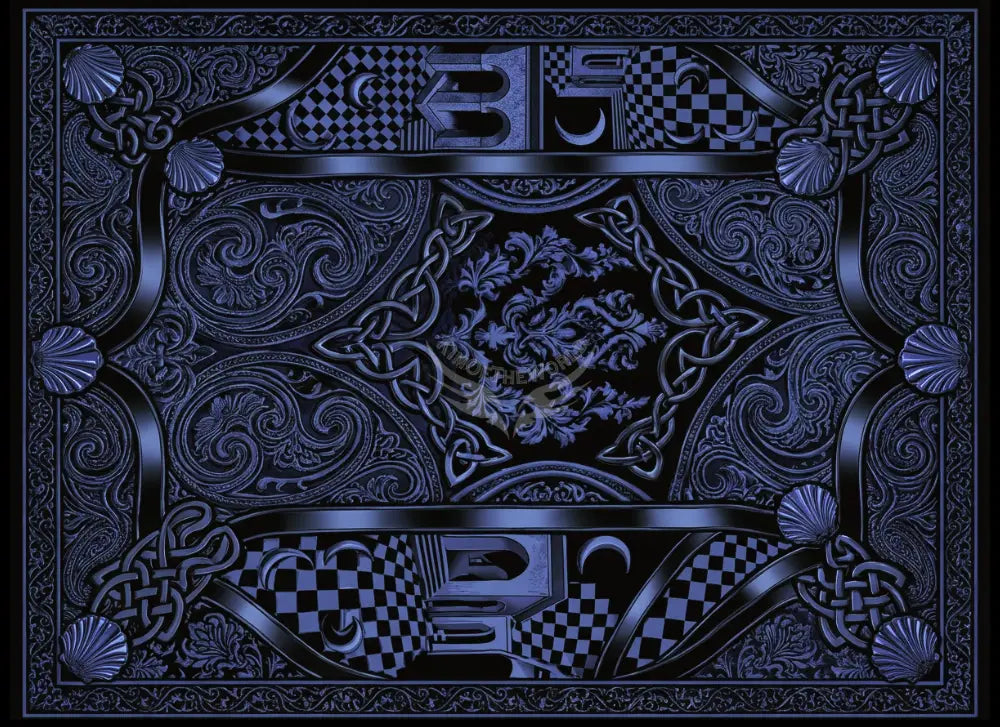 3D Deep Royal Blue Wonderland Small Area Rug Floor Carpet 8x5.3 - 96’’x64’’ - Rugs & Mats