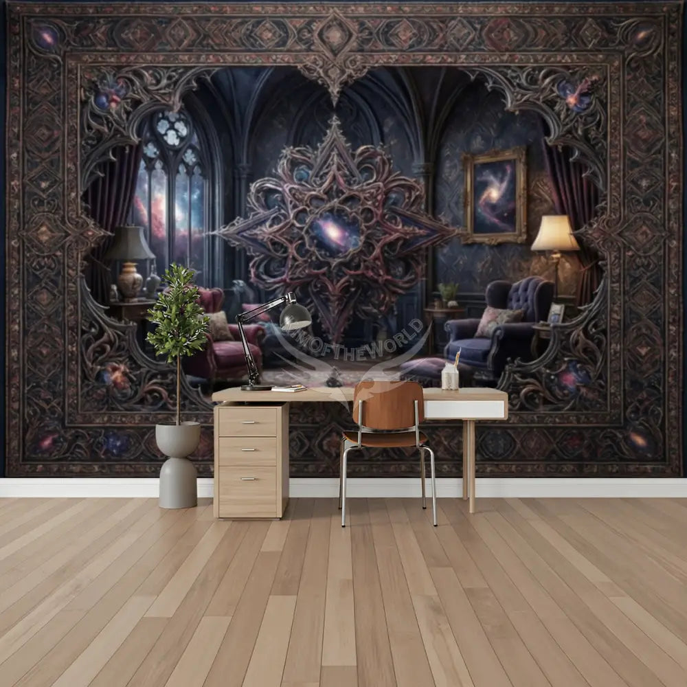 3D Fantasy Room Unpasted Mural Wallpaper 144’’x100’’ - 144’’x100’’ - Wall Coverings