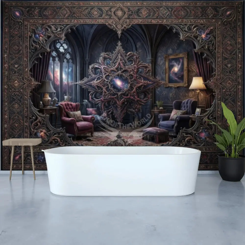 3D Fantasy Room Unpasted Mural Wallpaper 144’’x100’’ - 144’’x100’’ - Wall Coverings