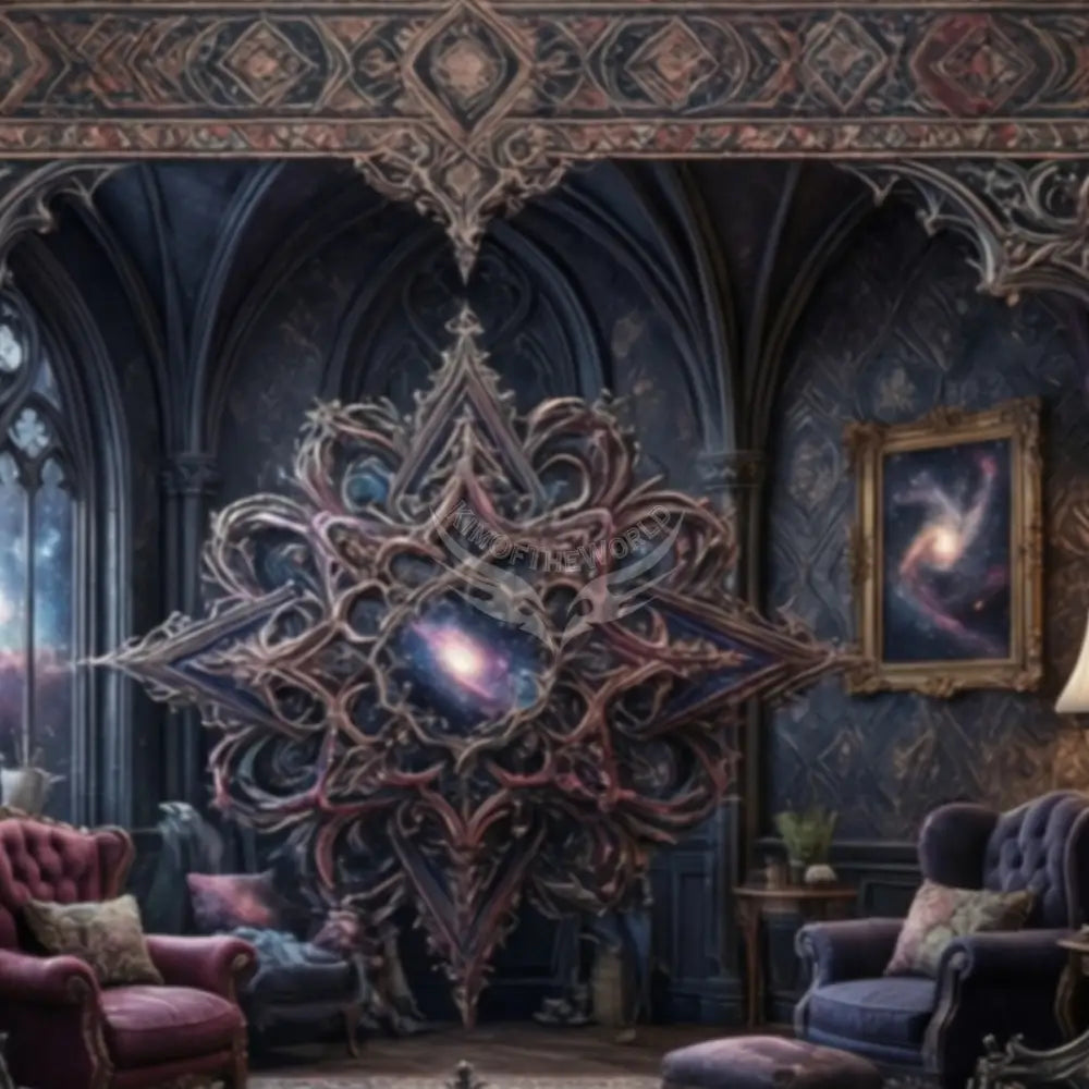3D Fantasy Room Unpasted Mural Wallpaper 144’’x100’’ - 144’’x100’’ - Wall Coverings