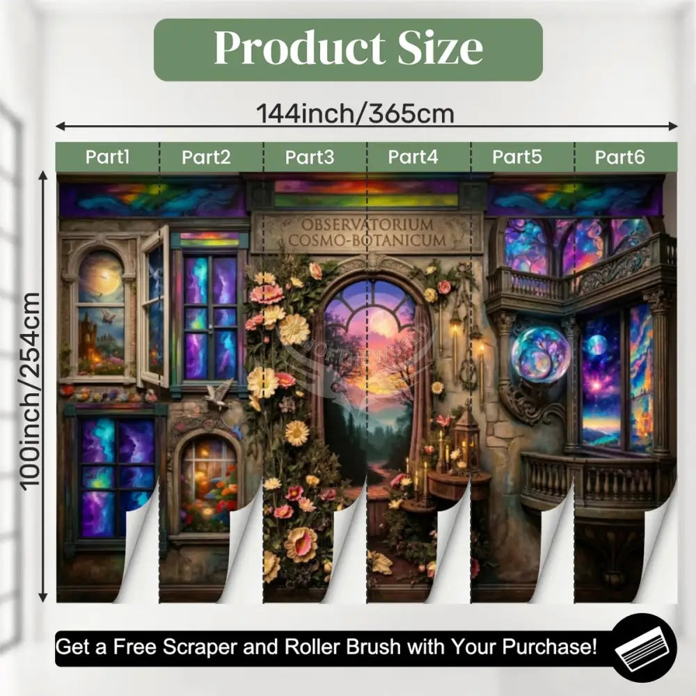 Unpasted Mural Wallpaper 144’’x100’’ - 144’’x100’’ - Wall Coverings