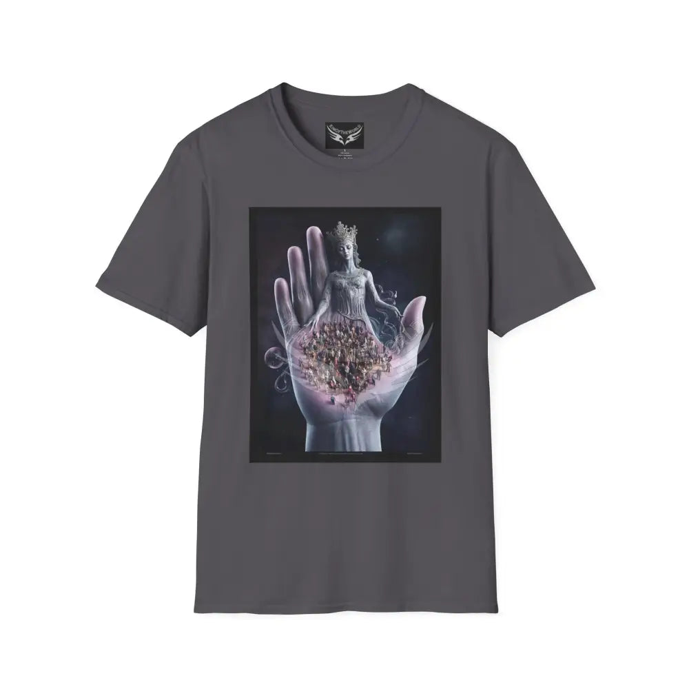 3D Hand - Softstyle T-Shirt Charcoal / XS T-Shirt