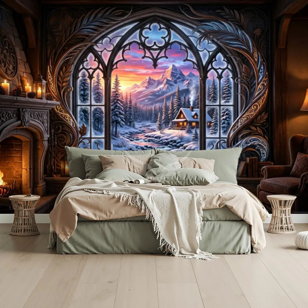 Unpasted Mural Wallpaper 144’’x100’’ 144’’x100’’ Wall Coverings