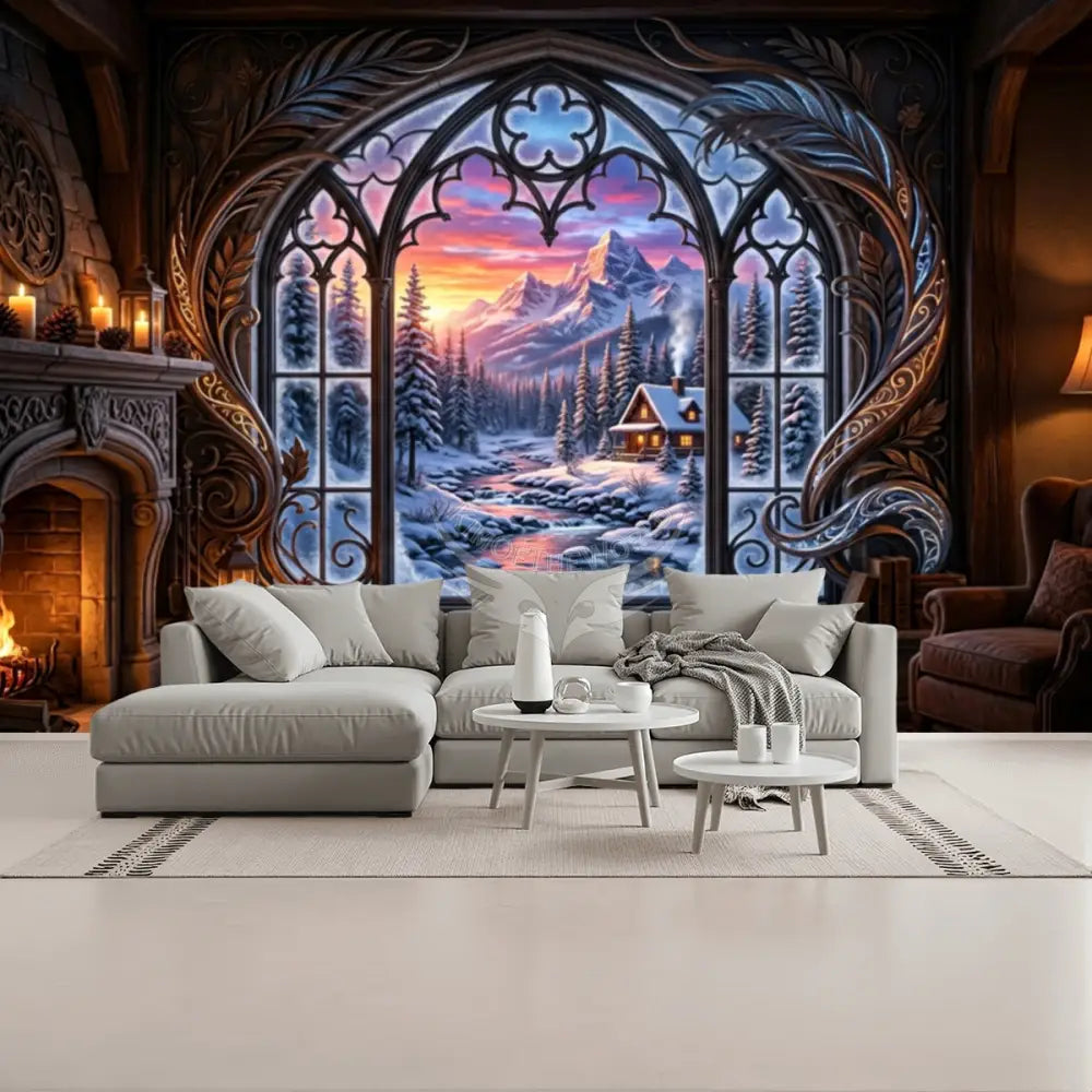Unpasted Mural Wallpaper 144’’x100’’ 144’’x100’’ Wall Coverings