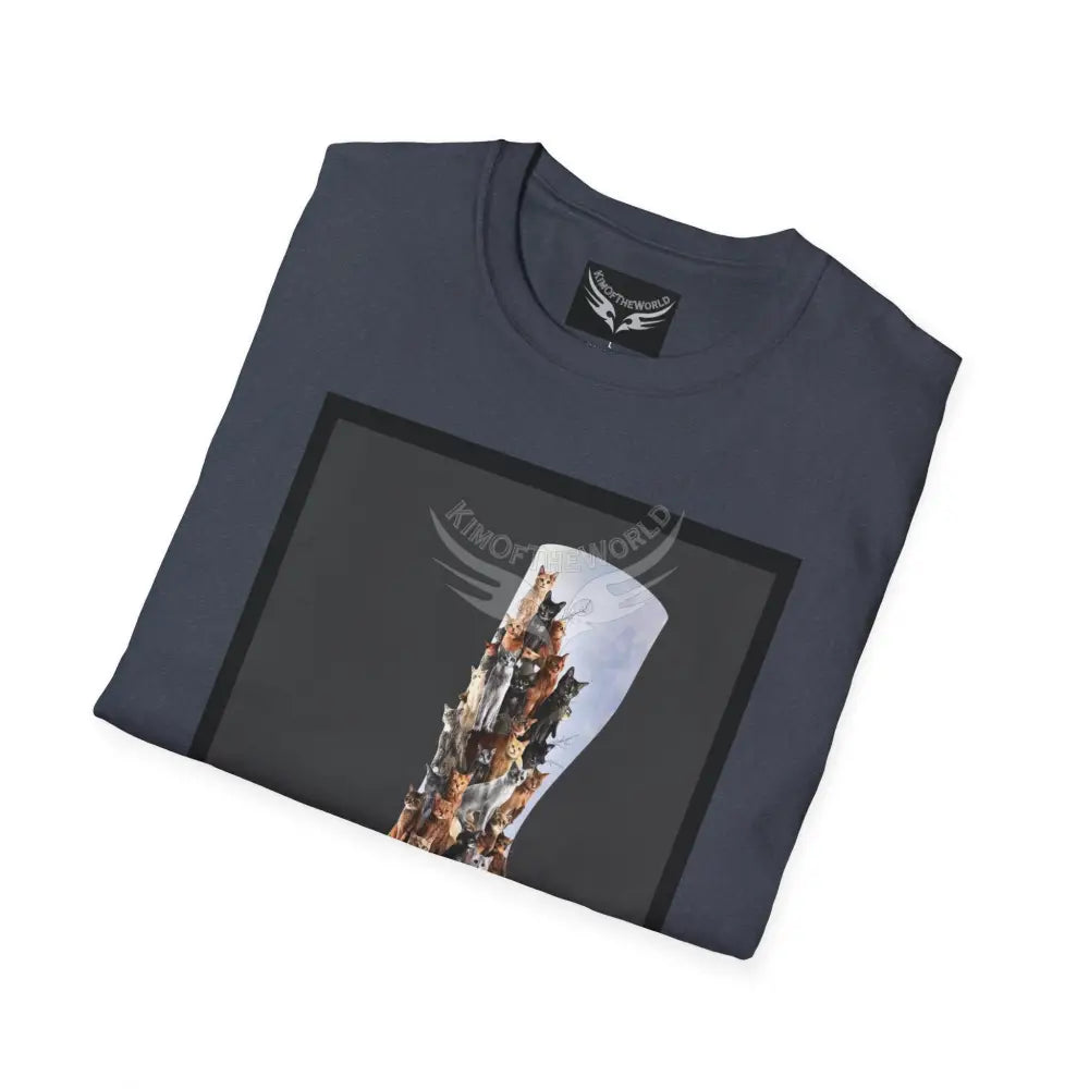 3D Kitty Cat Boot - Softstyle T-Shirt T-Shirt