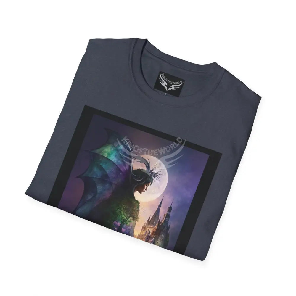 3D Magic Giant Batwing - Softstyle T-Shirt T-Shirt
