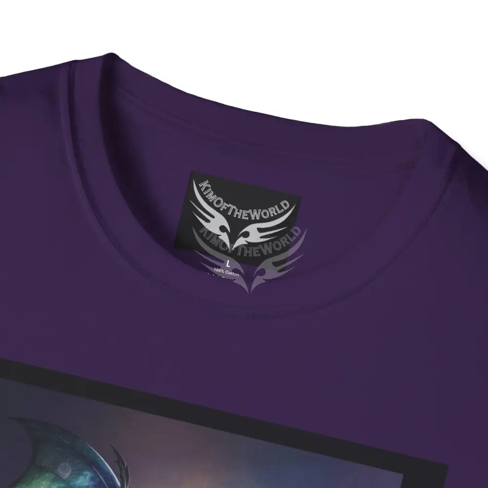 3D Magic Giant Batwing - Softstyle T-Shirt T-Shirt