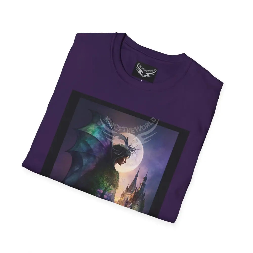 3D Magic Giant Batwing - Softstyle T-Shirt T-Shirt